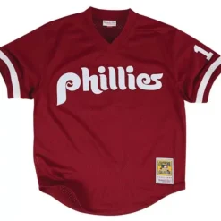 Jerseys Mitchell & Ness -Authentic John Kruk Philadelphia Phillies 1991 Pullover Jersey