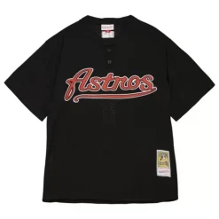 Jerseys Mitchell & Ness -Authentic Lance Berkman Houston Astros 2002 Bp Jersey