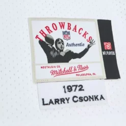 Jerseys Mitchell & Ness -Authentic Larry Csonka Miami Dolphins 1972 Jersey