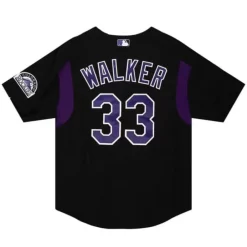 Jerseys Mitchell & Ness -Authentic Larry Walker Colorado Rockies 2003 Bp Jersey