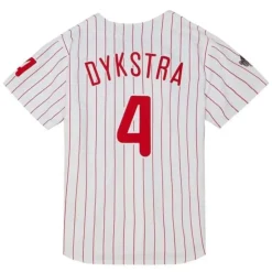 Jerseys Mitchell & Ness -Authentic Lenny Dykstra Philadelphia Phillies Home World Series 1993 Jersey