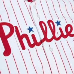 Jerseys Mitchell & Ness -Authentic Lenny Dykstra Philadelphia Phillies Home World Series 1993 Jersey