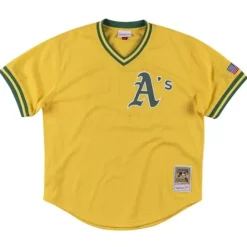 Jerseys Mitchell & Ness -Authentic Mark Mcgwire Oakland Athletics 1990 Pullover Jersey