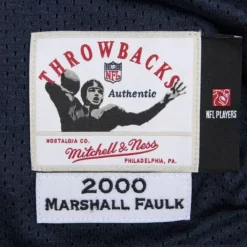 Jerseys Mitchell & Ness -Authentic Marshall Faulk St. Louis Rams Jersey