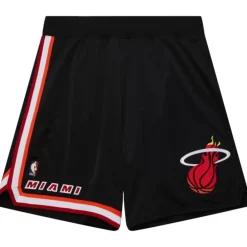 Shorts Mitchell & Ness -Authentic Miami Heat Dark Hwc 2013-14 Shorts