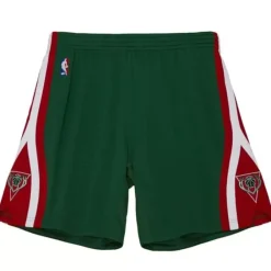 Apparel Mitchell & Ness Shorts-Authentic Milwaukee Bucks Road 2013-14 Shorts