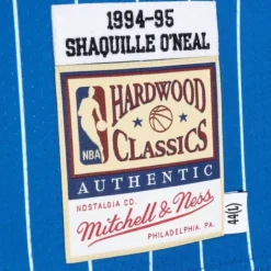 Jerseys Mitchell & Ness -Authentic Shaquille O'Neal Orlando Magic Road 1994-95 Jersey