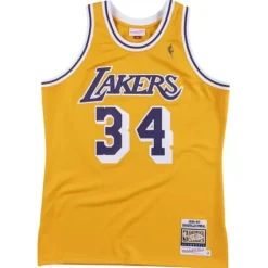 Jerseys Mitchell & Ness -Authentic Shaquille O'Neal Los Angeles Lakers 1996-97 Jersey