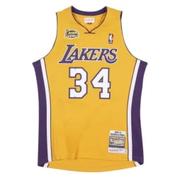 Jerseys Mitchell & Ness -Authentic Shaquille O'Neal Los Angeles Lakers 2000-01 Jersey