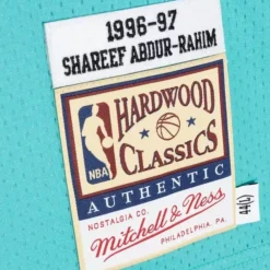 Jerseys Mitchell & Ness -Authentic Shareef Abdur-Rahim Vancouver Grizzlies 1996-97 Jersey