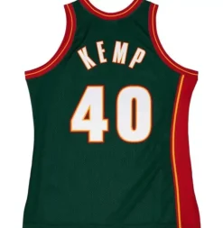 Jerseys Mitchell & Ness -Authentic Shawn Kemp Seattle Supersonics 1995-96 Jersey