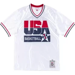Jerseys Mitchell & Ness -Authentic Shooting Shirt Team Usa 1992 David Robinson