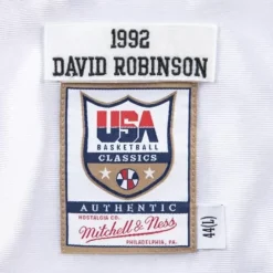 Jerseys Mitchell & Ness -Authentic Shooting Shirt Team Usa 1992 David Robinson