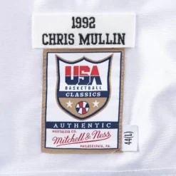 Jerseys Mitchell & Ness -Authentic Shooting Shirt Team Usa 1992 Chris Mullin