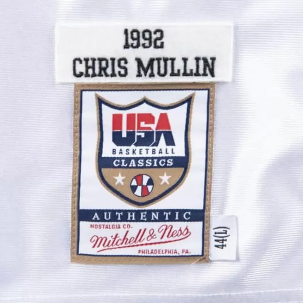 Jerseys Mitchell & Ness -Authentic Shooting Shirt Team Usa 1992 Chris Mullin