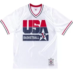 Jerseys Mitchell & Ness -Authentic Shooting Shirt Team Usa 1992 Christian Laettner