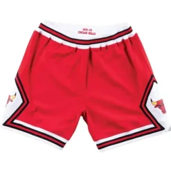 Shorts Mitchell & Ness -Authentic Shorts Chicago Bulls Road 1975-76