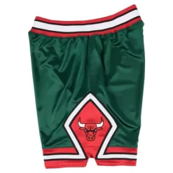 Shorts Mitchell & Ness -Authentic Shorts Chicago Bulls Green Week 2008-09