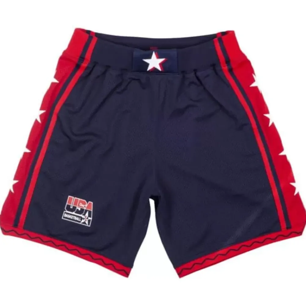 Shorts Mitchell & Ness -Authentic Team Usa Mens 1996-97 Shorts