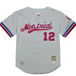 Jerseys Mitchell & Ness -Authentic Tom Brady Montreal Expos Road 1995 Jersey
