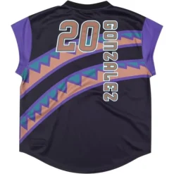 Jerseys Mitchell & Ness -Authentic Turn Ahead The Clock Jersey Arizona Diamondbacks 1999 Luis Gonzalez