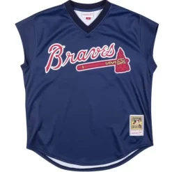 Jerseys Mitchell & Ness -Authentic Turn Ahead The Clock Jersey Atlanta Braves 1999 Chipper Jones