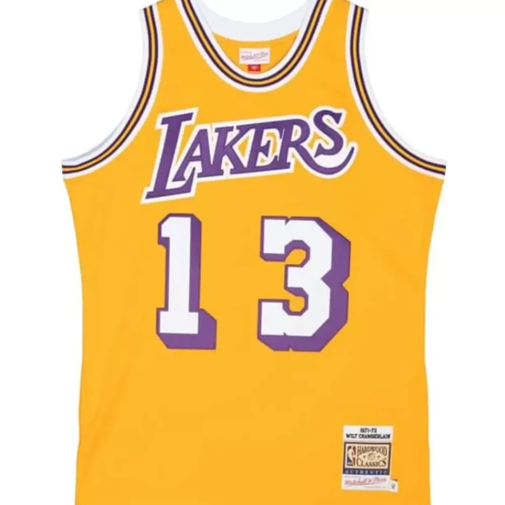 Jerseys Mitchell & Ness -Authentic Wilt Chamberlain Los Angeles Lakers 1971-72 Jersey