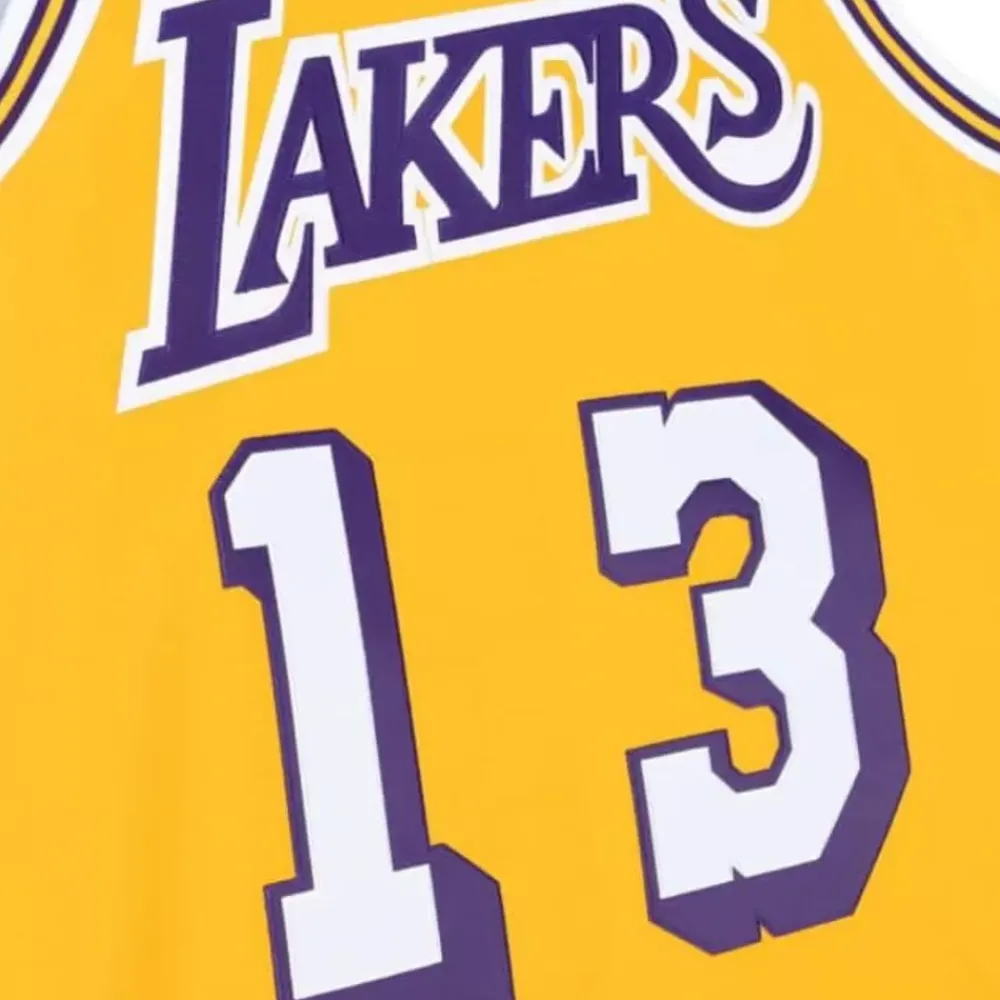 Jerseys Mitchell & Ness -Authentic Wilt Chamberlain Los Angeles Lakers 1971-72 Jersey