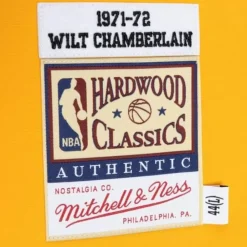 Jerseys Mitchell & Ness -Authentic Wilt Chamberlain Los Angeles Lakers 1971-72 Jersey
