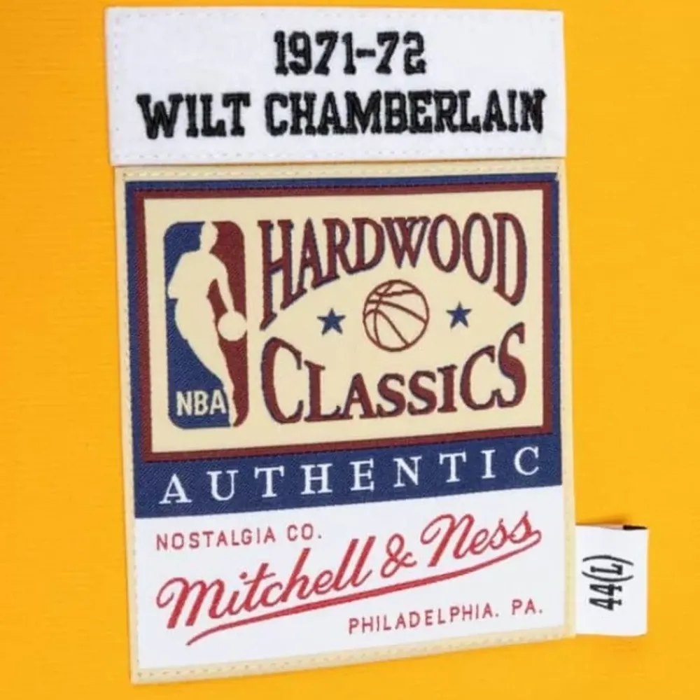 Jerseys Mitchell & Ness -Authentic Wilt Chamberlain Los Angeles Lakers 1971-72 Jersey