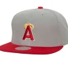 Headwear Mitchell & Ness -Away Snapback Coop California Angels
