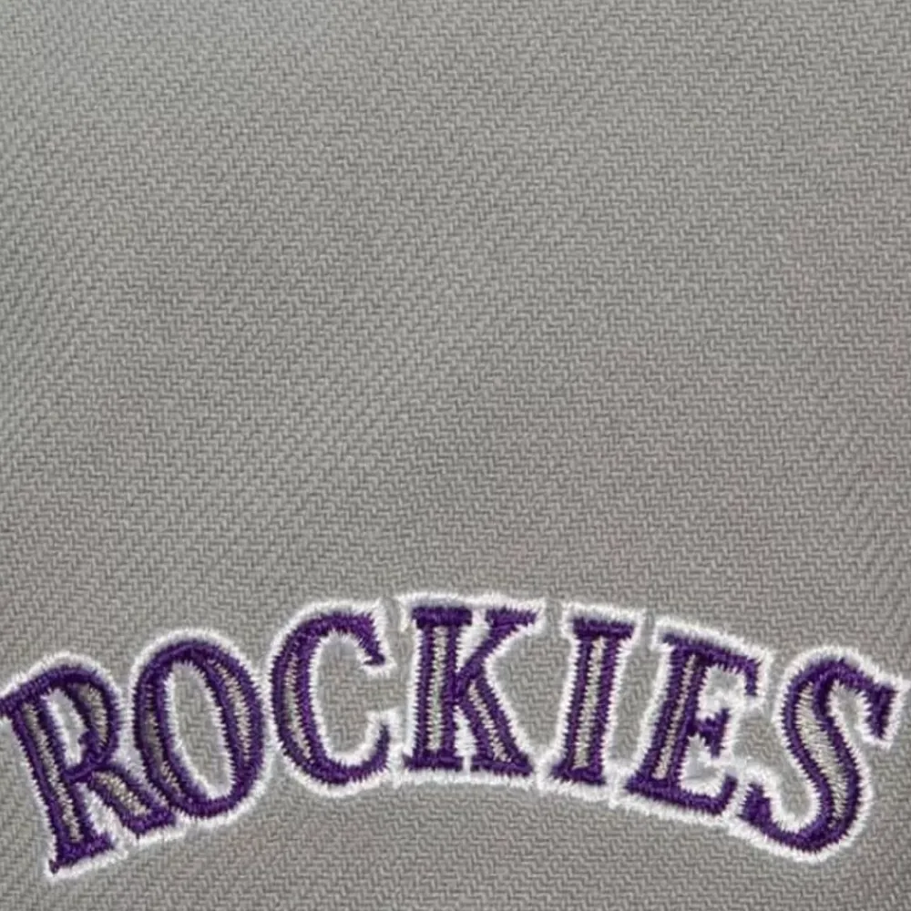 Headwear Mitchell & Ness -Away Snapback Coop Colorado Rockies
