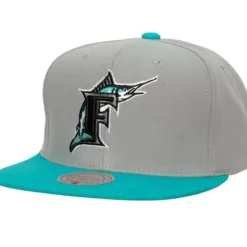 Headwear Mitchell & Ness -Away Snapback Coop Florida Marlins