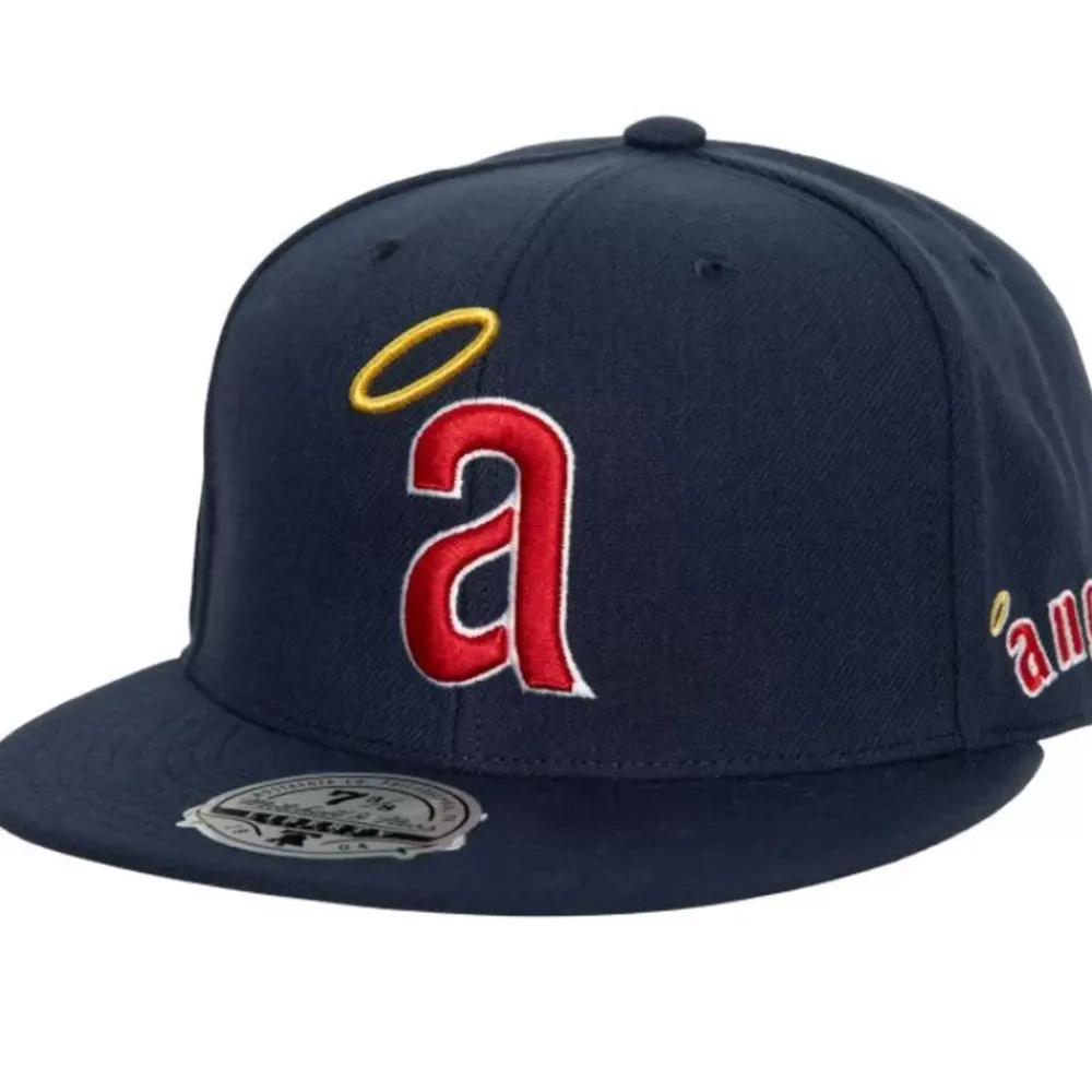 Headwear Mitchell & Ness -Bases Loaded Fitted Coop California Angels