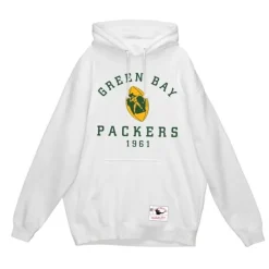 Apparel Mitchell & Ness Hoodies & Sweatshirts-Basic Logo 3 Hoodie Green Bay Packers
