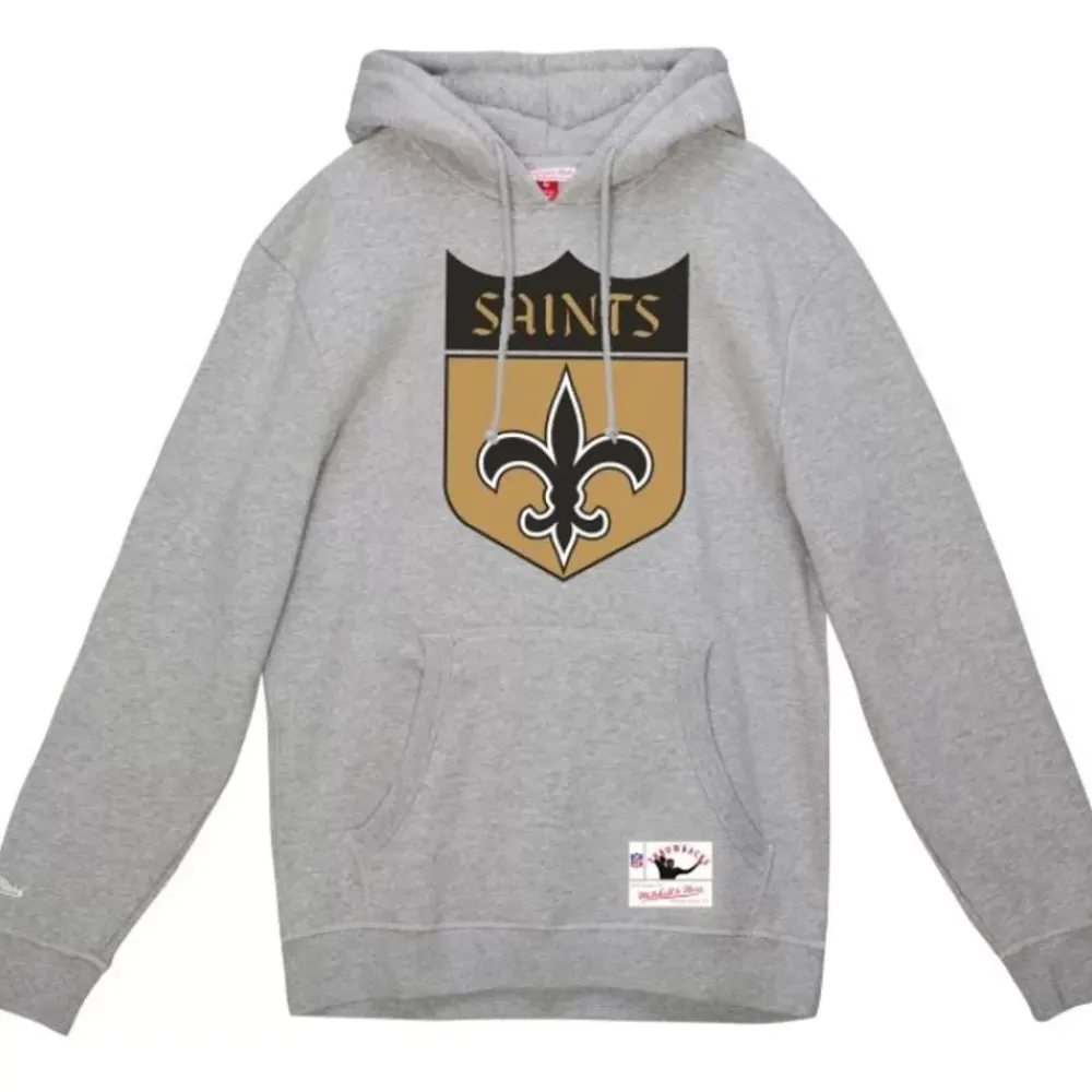 Apparel Mitchell & Ness Hoodies & Sweatshirts-Basic Logo 1 Hoodie New Orleans Saints