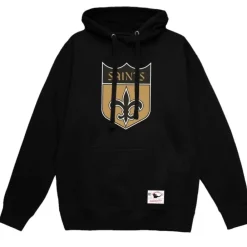 Apparel Mitchell & Ness Hoodies & Sweatshirts-Basic Logo 1 Hoodie New Orleans Saints