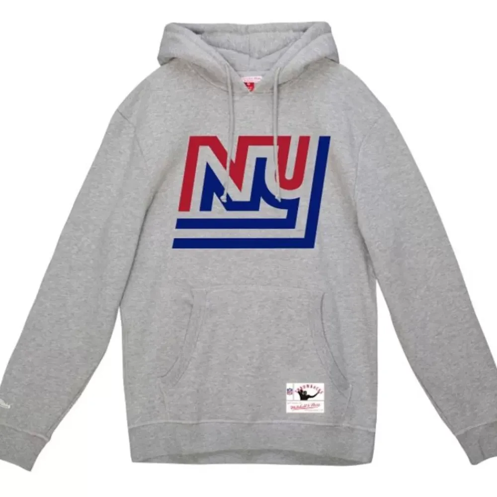 Apparel Mitchell & Ness Hoodies & Sweatshirts-Basic Logo 3 Hoodie New York Giants