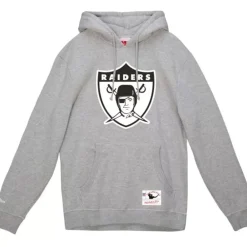 Apparel Mitchell & Ness Hoodies & Sweatshirts-Basic Logo 1 Hoodie Oakland Raiders