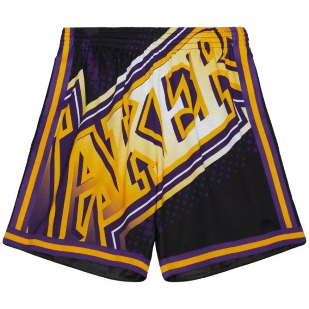 Apparel Mitchell & Ness Shorts-Big Face 7.0 Fashion Shorts Los Angeles Lakers
