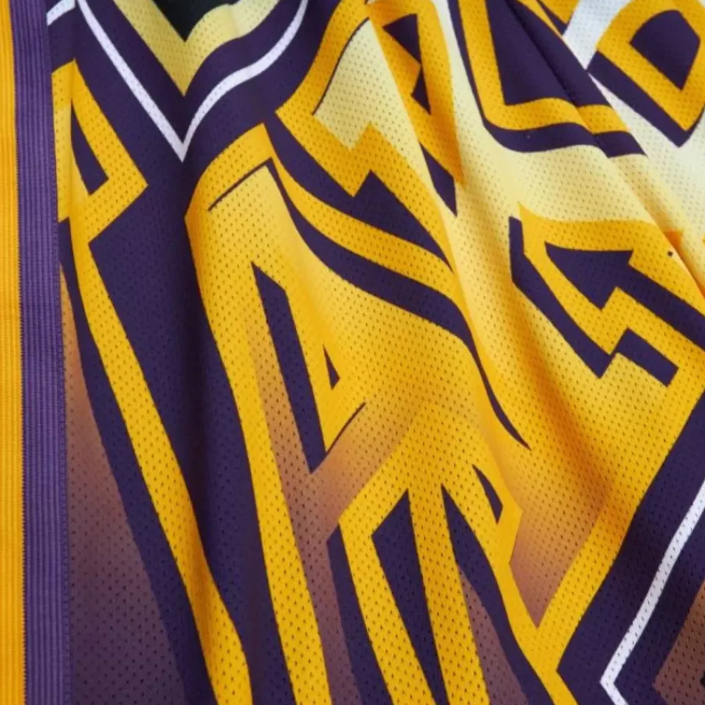 Apparel Mitchell & Ness Shorts-Big Face 7.0 Fashion Shorts Los Angeles Lakers
