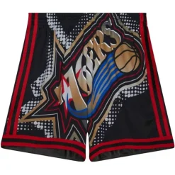Apparel Mitchell & Ness Shorts-Big Face 7.0 Fashion Shorts Philadelphia 76Ers