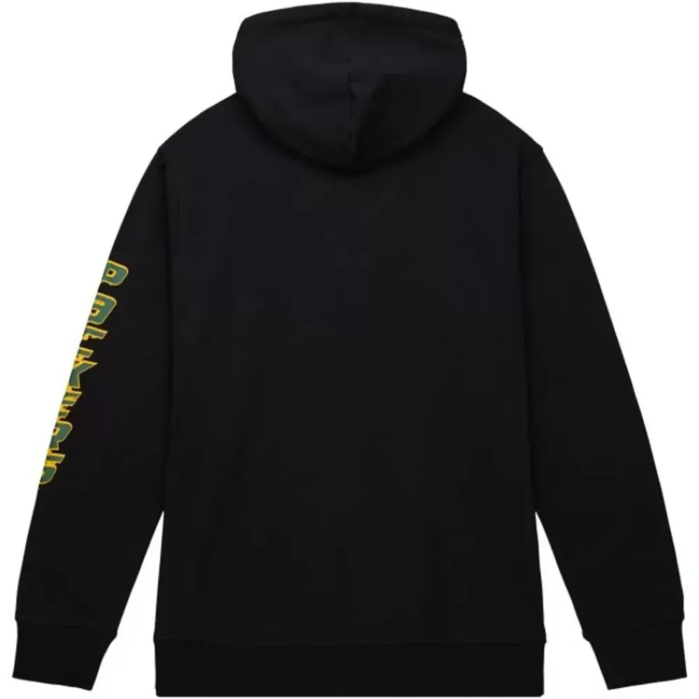 Apparel Mitchell & Ness Hoodies & Sweatshirts-Big Face 7.0 Hoodie Green Bay Packers