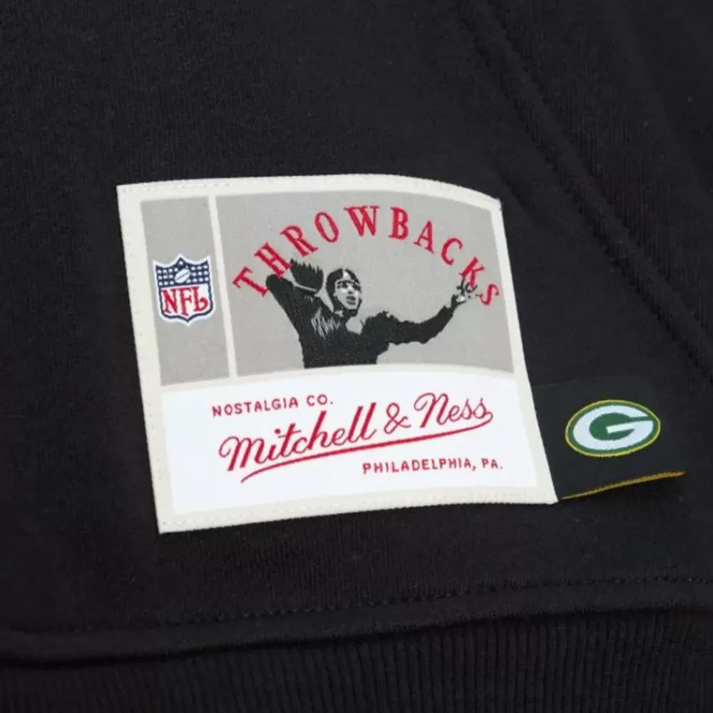 Apparel Mitchell & Ness Hoodies & Sweatshirts-Big Face 7.0 Hoodie Green Bay Packers