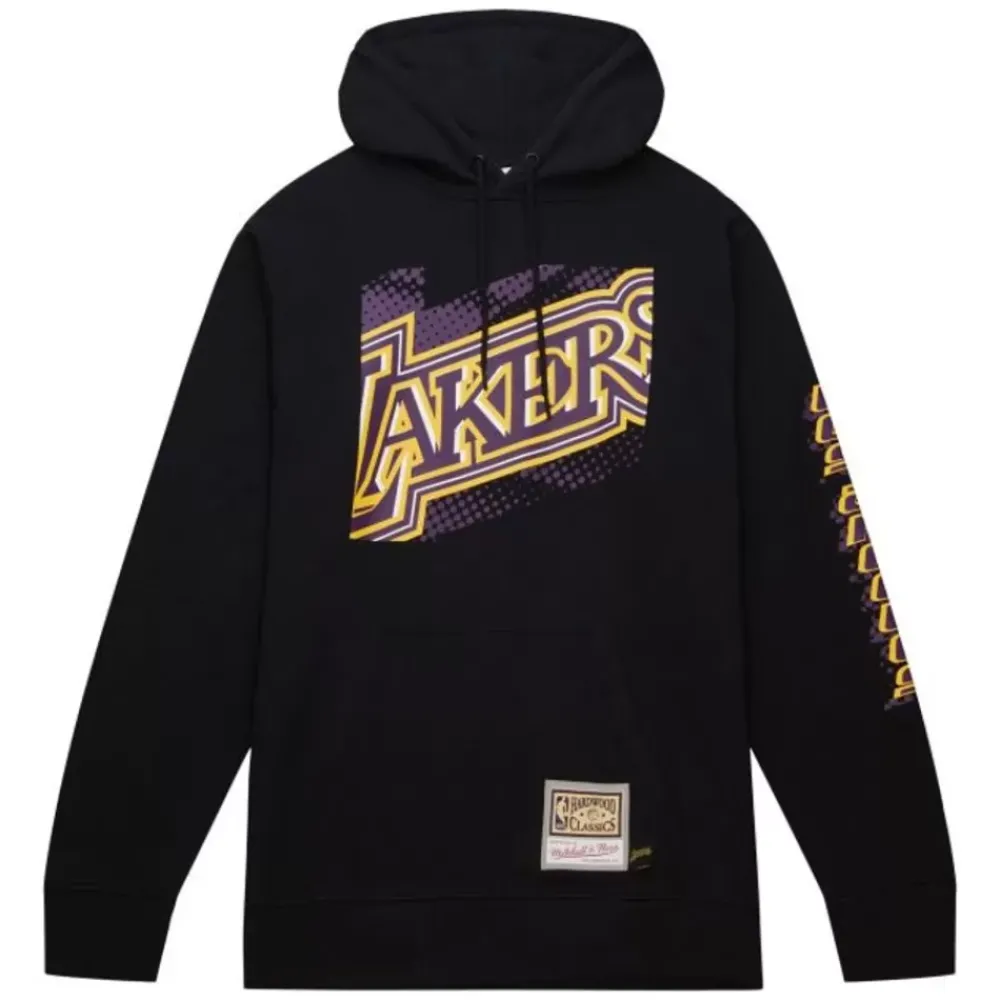 Apparel Mitchell & Ness Hoodies & Sweatshirts-Big Face 7.0 Hoodie Los Angeles Lakers