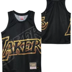 Apparel Mitchell & Ness Big Kids-Big Face 4.0 Jersey Los Angeles Lakers