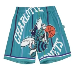 Apparel Mitchell & Ness Shorts-Big Face 2.0 Shorts Charlotte Hornets