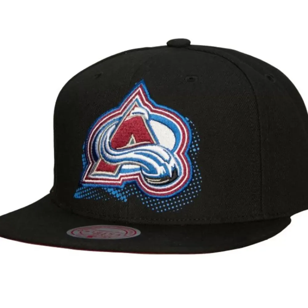 Headwear Mitchell & Ness -Big Face 7.0 Snapback Colorado Avalanche