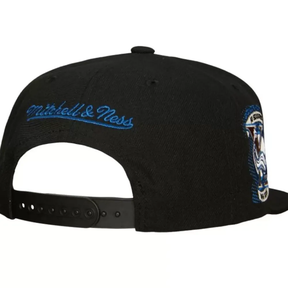 Headwear Mitchell & Ness -Big Face 7.0 Snapback Colorado Avalanche