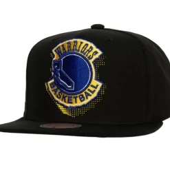 Headwear Mitchell & Ness -Big Face 7.0 Snapback Hwc Golden State Warriors